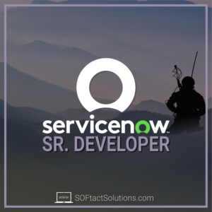 ServiceNow Sr. Developer